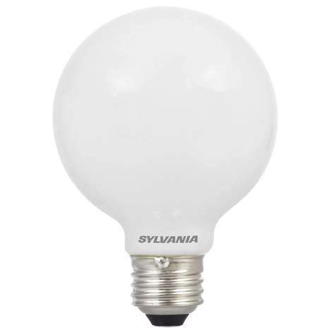 Sylvania Eco G25 40 Watt Frosted Led Light Bulbs Soft White Shop Light Bulbs At H E B