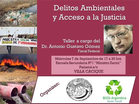 Material Difusi N Talleres De Delitos Ambientales Y Acceso A La