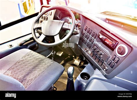 Bus Interior Driver Seat High Resolution Stock Photography and Images ...