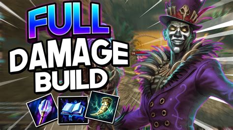 Smite FULL DAMAGE BARON SAMEDI BUILD HE S WAY TOO STRONG YouTube