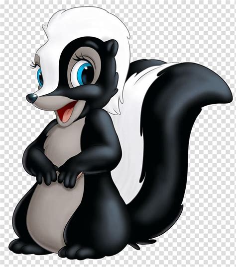 Black And White Skunk Cartoon Character Bambi Thumper Computer File