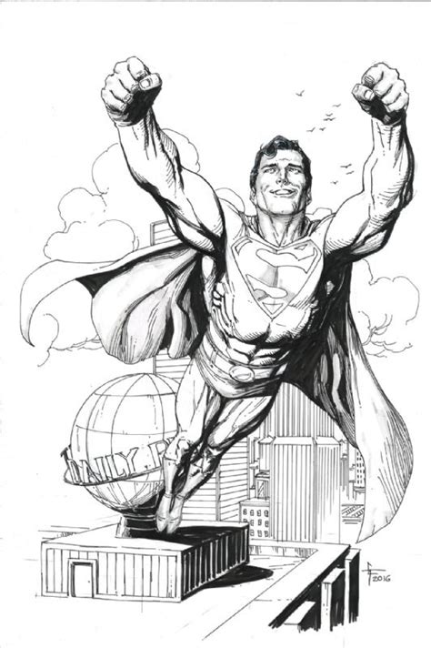 Superman By Gary Frank Comic Art