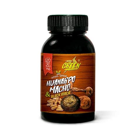 Huanarpo macho con maca negra 120 cáp x 500 mg