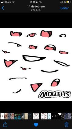 34 Gacha mouths ideas | mouth drawing, drawing base, anime drawings