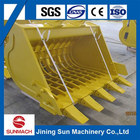 Heavy Duty Excavator Skeleton Riddle Grid Bucket China Excavator