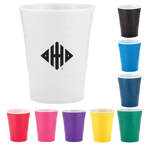 16 oz. Reusable Plastic Party Cup - Neil Enterprises - Neil Varsity Line