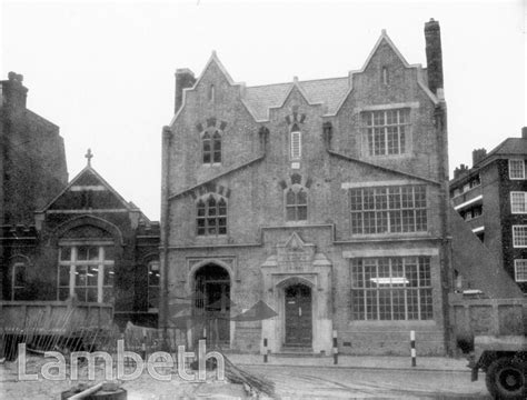 ARCHBISHOP TENISON'S SCHOOL, LAMBETH HIGH STREET, LAMBETH ...