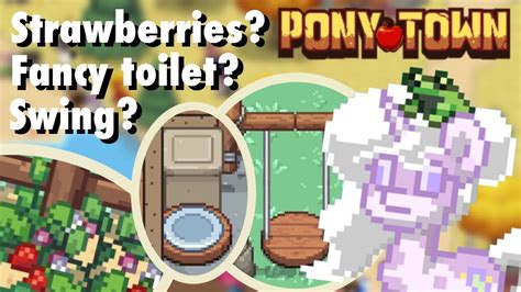 9 Lovely Things To Add To Your Island Pony Town Youtube