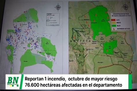 Áreas Afectadas Por Incendios Forestales Ascienden A 76600 Hectáreas En El Departamento