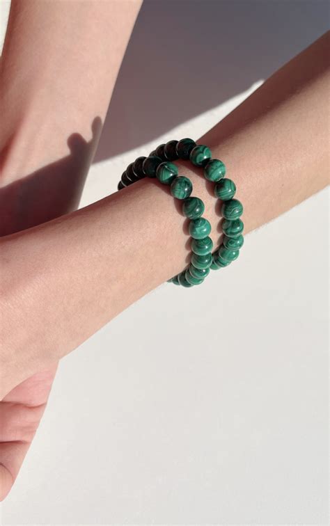 ВСЕ > Браслет из малахита купить в интернет-магазине | Beaded bracelets ...