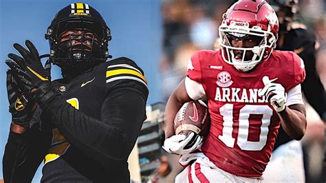 Arkansas Vs Missouri 2021 Highlights Battle Line Rivalry Youtube