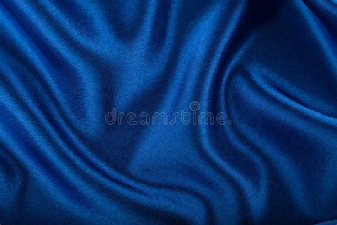 Beautiful Blue Silk Fabric Texture Background Stock Photo - Image of ...