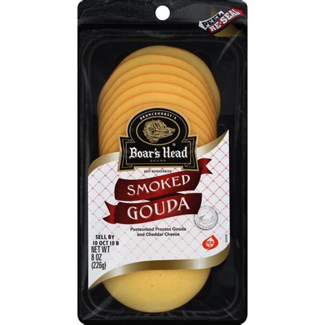 Boars Head Gouda Cheese Naturally Smoked Roombox