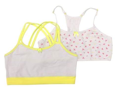 Formas Intimas 14650 Nenitas Girl S Vest Top 2 Pack White Yellow Tbosa