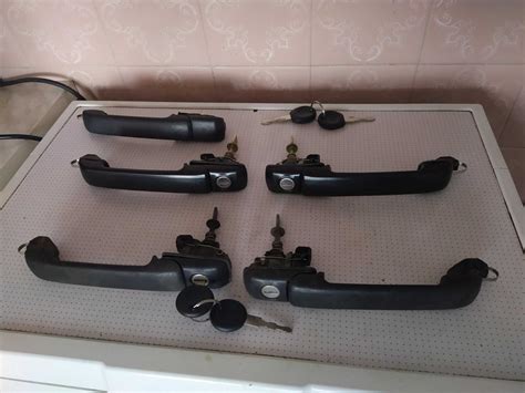 Ручки дверные дверей замок запаленя комплект Гольф 2-3 Джета Венто: 300 ...