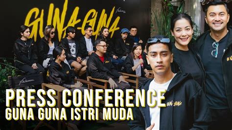 Press Conference Film Guna Guna Istri Muda YouTube