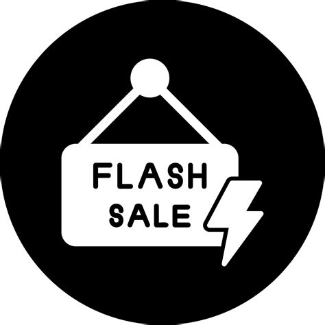 Flash Sale Vector Icon 21042730 Vector Art at Vecteezy