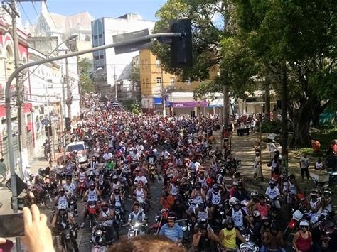 G1 Motociclistas Pedem Paz No Trânsito Durante Romaria No Es