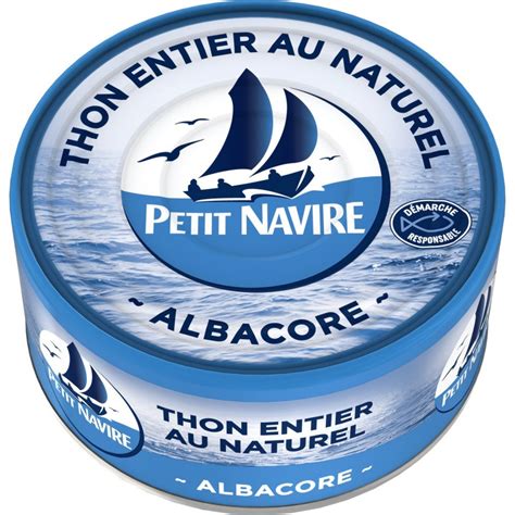 Thon Albacore Au Naturel Petit Navire