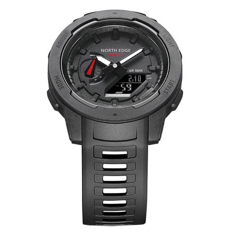 North Edge Mars Men S Military Watch Digital Carbon Fiber Case