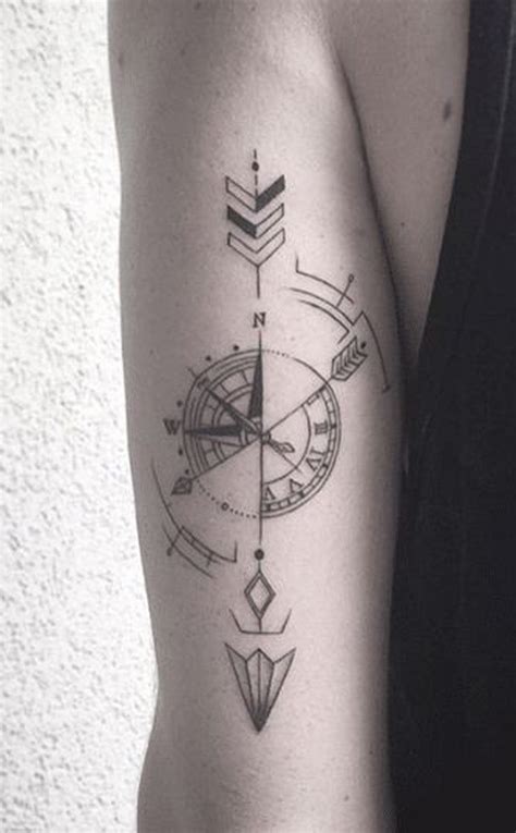 Spine Tattoos And Designs 50 Most Breathtaking Compass Tattoos Ideas