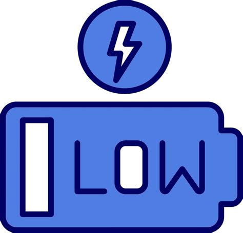 Low Battery Vector Icon 31812254 Vector Art At Vecteezy