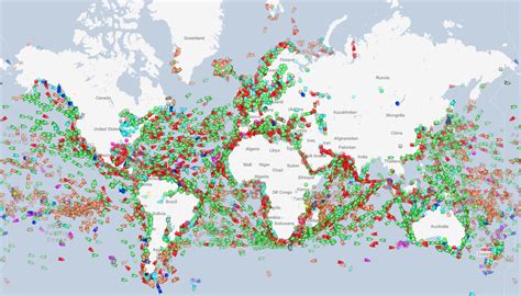 Watch the world's ships sailing the ocean in real time | World Economic Forum