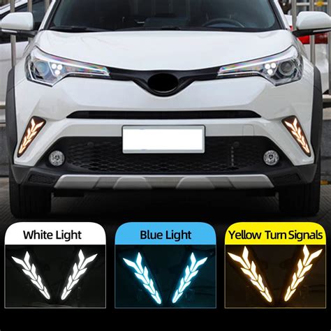 Car Flashing Pcs Led Daytime Running Light Turn Signal Style Relay