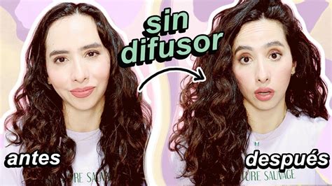 C Mo Secar El Cabello Rizado Sin Difusor Attalia Dasbel Youtube