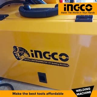 Ingco ING MGT1601 Industrial 3 In 1 Inverter MAG MIG MMA TIG Lift