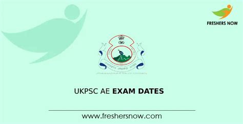 Ukpsc Ae Exam Dates Announced