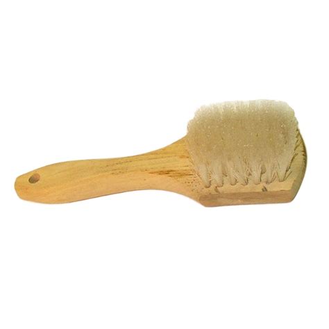 WWP A09 01 WHITEWALL BRUSH BRASS BRISTLE W PLASTIC HANDLE EPaint