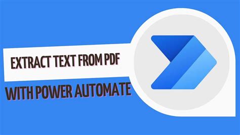 How To Extract Text From Pdf Using Power Automate Power Automate