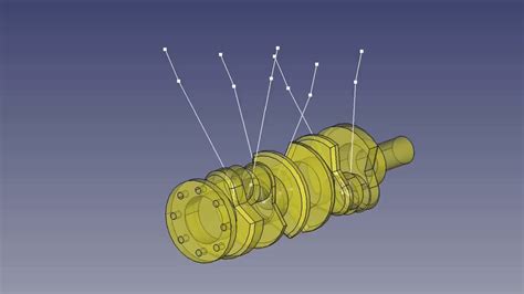 Freecad Assembly Basic Tutorial V Engine Animation Assembly