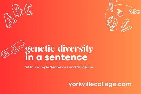 How To Use Genetic Diversity In A Sentence Easy Examples