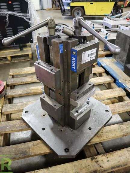 Machining Tombstone Consists of (4) Kurk Machine, 6" - Roller Auctions