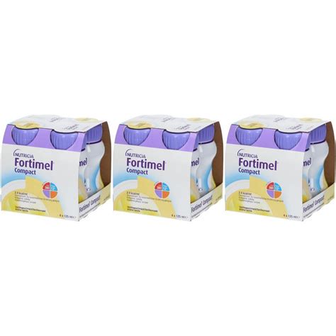 Fortimel Compact 2 4 Vanille 3x4x125 Ml Redcare Apotheke