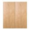 Jeld Wen In X In No Panel Unfinished Flush Hardwood Closet Bi