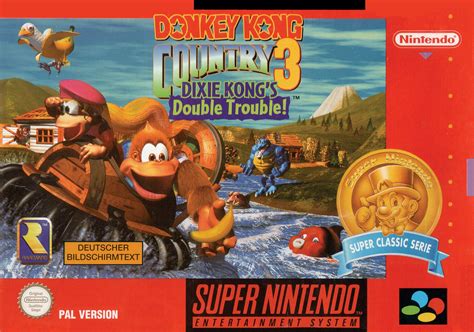 Donkey Kong Country Dixie Kong S Double Trouble Box Shot For Super