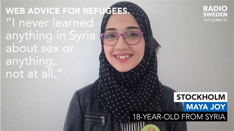 Sex Ed Website Launched For Teen Refugees Radio Sweden Sveriges Radio