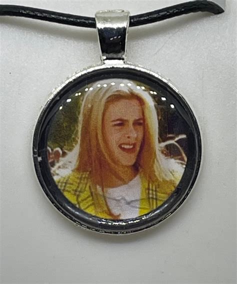 Cher Horowitz Clueless Alicia Silverstone Necklace Pendant Gag Etsy