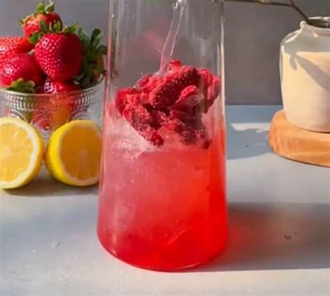 5 Simple Sips: Brewing A Refreshing Strawberry Acai Lemonade At Home