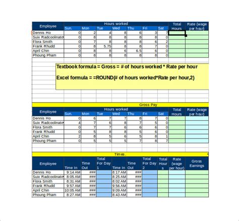 sample payroll tax calculator   documents   excel