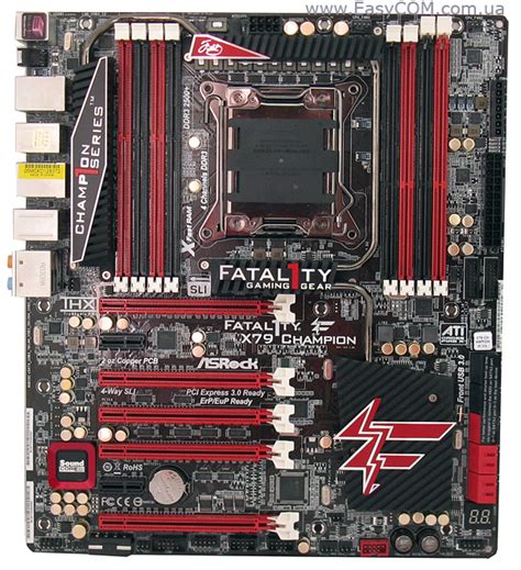 Обзор и тестирование материнской платы ASRock Fatal1ty X79 Champion