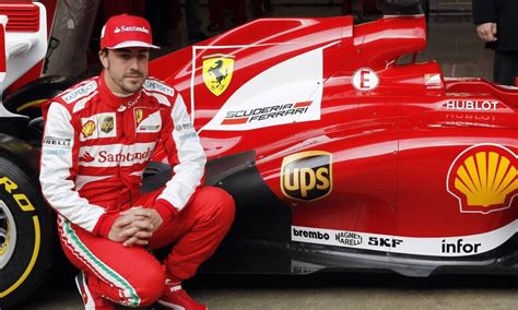 Alonso pilota Ferrari pela primeira vez na pré temporada de 2013