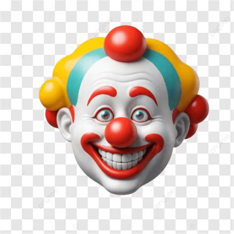 Clown Face Emoji Image, Clown Face Image, Clown PNG Transparent Image ...