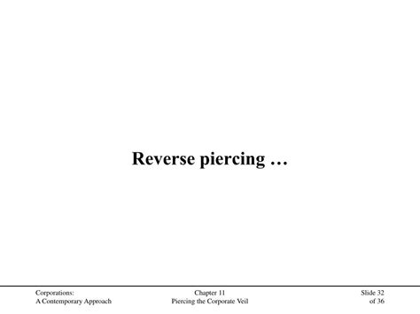 Ppt Chapter 11 Piercing The Corporate Veil Powerpoint Presentation