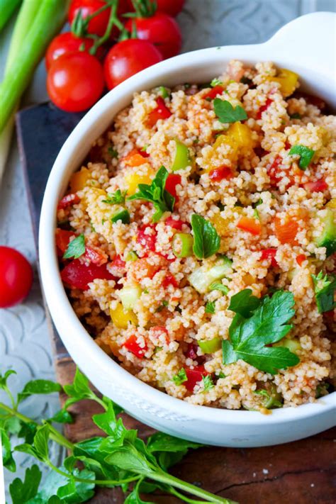 Couscous Salat Einfach Und Schnell