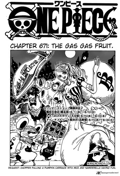 Read Manga One Piece - Chapter 671 - The Gas-Gas Fruit