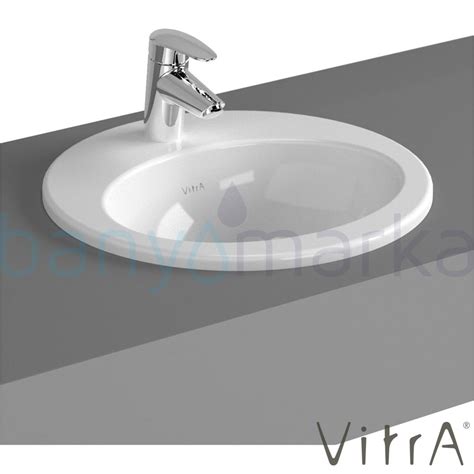 Vitra S Tezgah St Lavabo Oval Cm